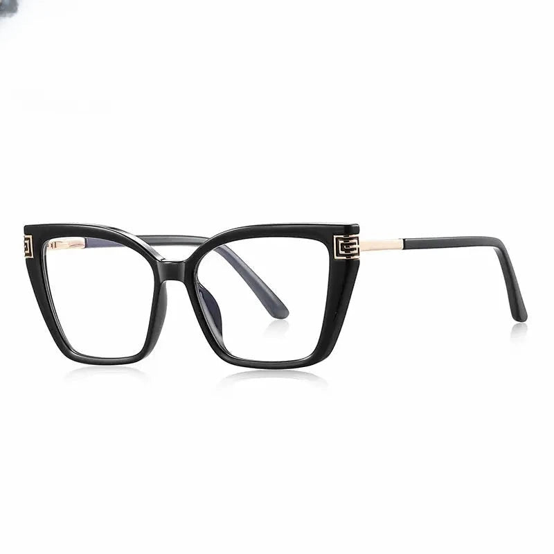 Women's Cat Eye Full Rim TR90 Prescription Glasses 882260 — view 7 | Rx Spectacle