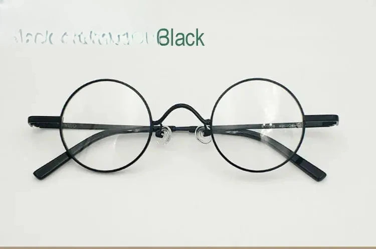Women's Round Full Rim Alloy Prescription Glasses 811008 — view 5 | Rx Spectacle