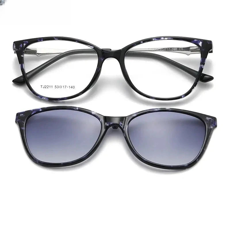 Women's Cat Eye Full Rim TR90 Reading Glasses 62211 — view 6 | Rx Spectacle