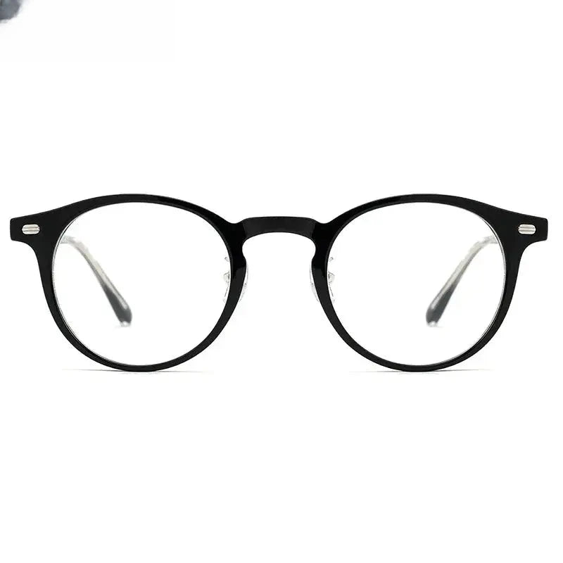 Women's Round Full Rim Acetate Reading Glasses 98321 — view 3 | Rx Spectacle