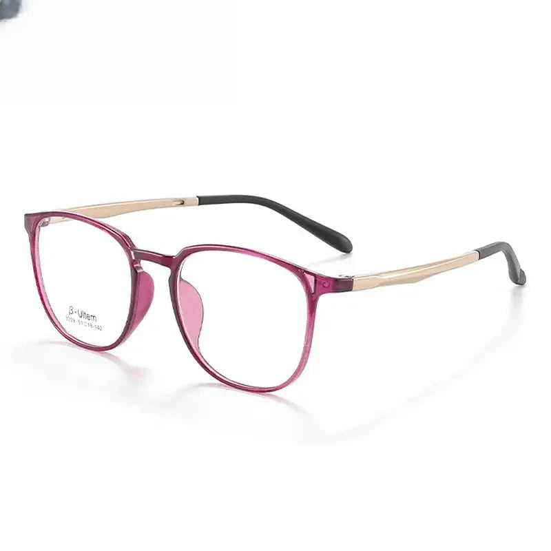 Unisex Square Full Rim Titanium Prescription Glasses 773309 — view 4 | Rx Spectacle