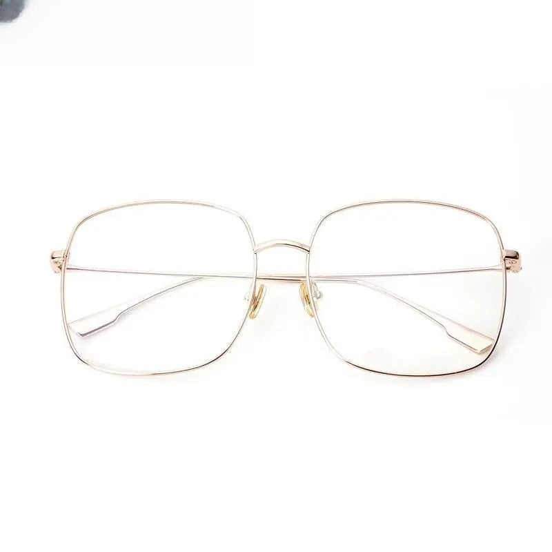 Women's Round Full Rim Titanium Prescription Glasses 18 — view 8 | Rx Spectacle