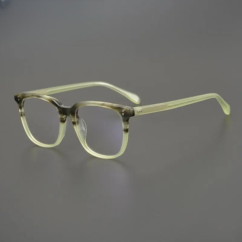 Unisex Square Full Rim Acetate Prescription Glasses Gxyj778 — view 6 | Rx Spectacle