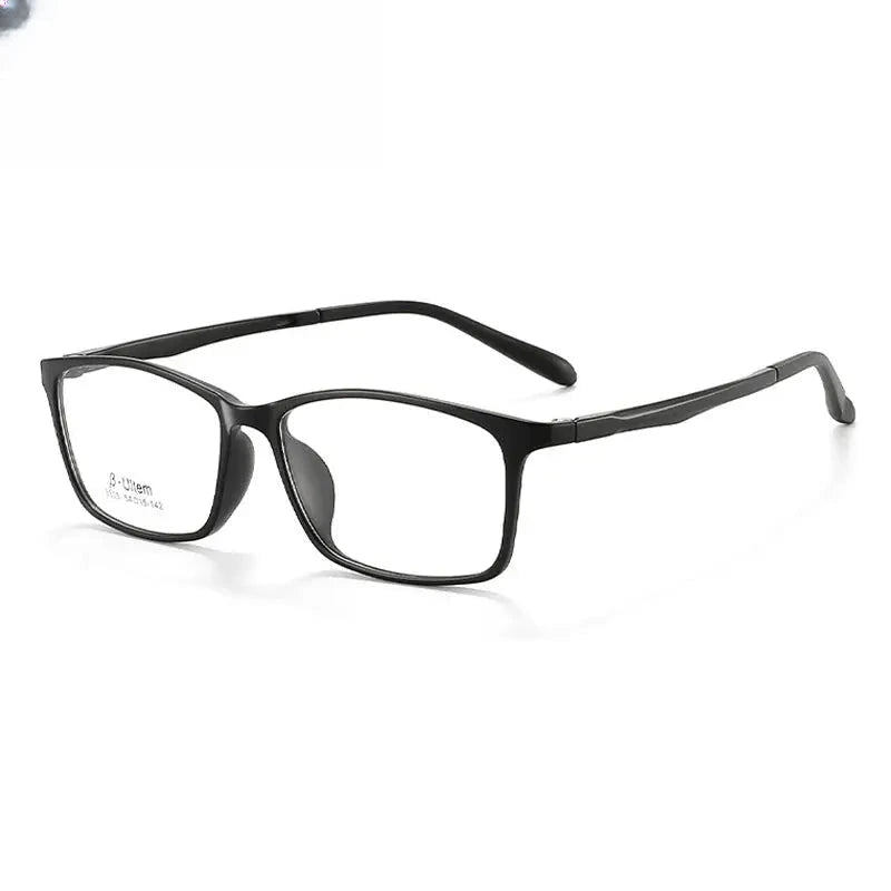 Women's Square Full Rim Titanium Prescription Glasses 673305 — view 7 | Rx Spectacle
