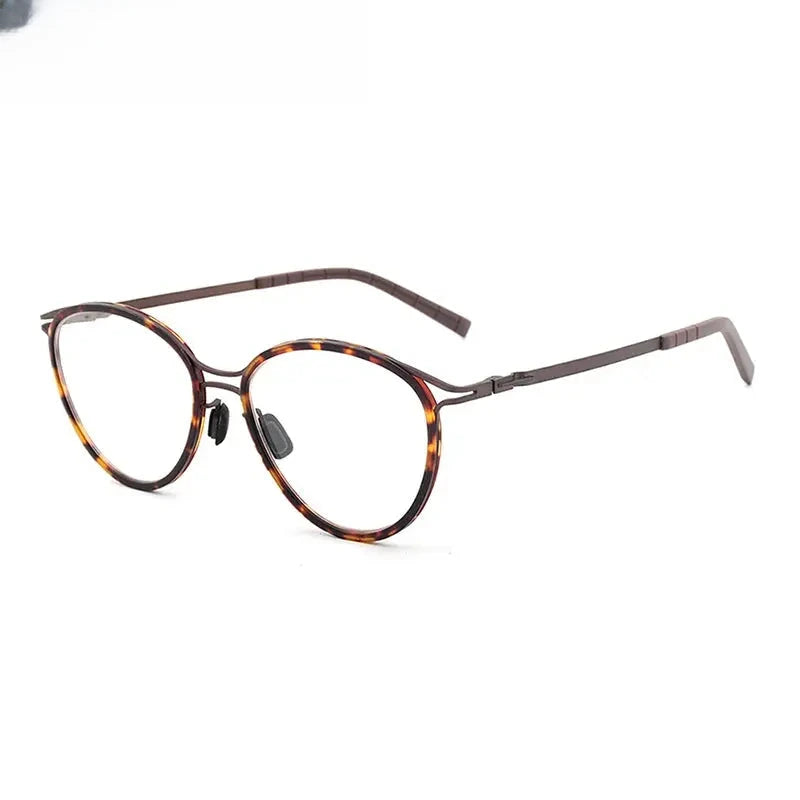 Women's Oval Full Rim Acetate Prescription Glasses 318903 — view 1 | Rx Spectacle