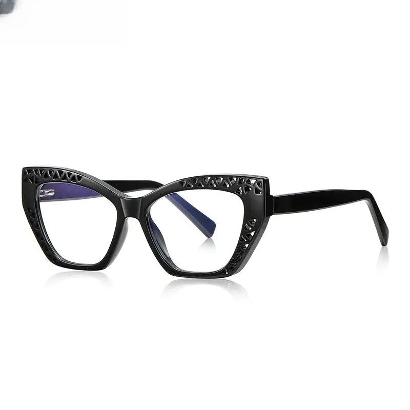 Women's Cat Eye Full Rim TR90 Reading Glasses 2182 — view 7 | Rx Spectacle