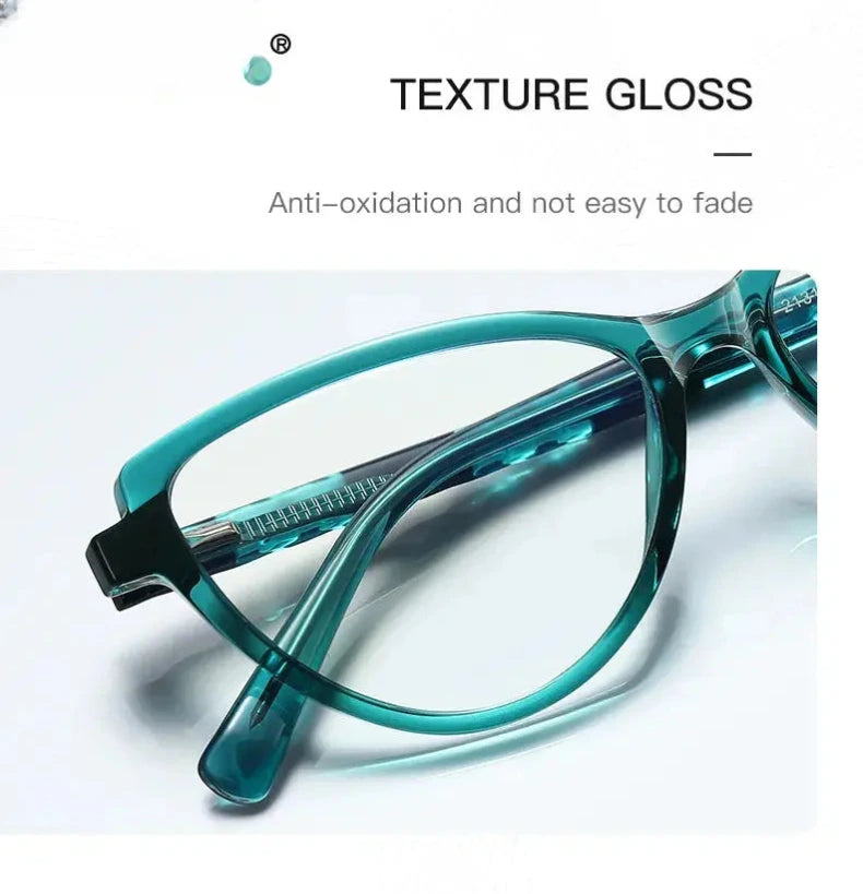 Women's Cat Eye Full Rim TR90 Reading Glasses 2131 — view 5 | Rx Spectacle
