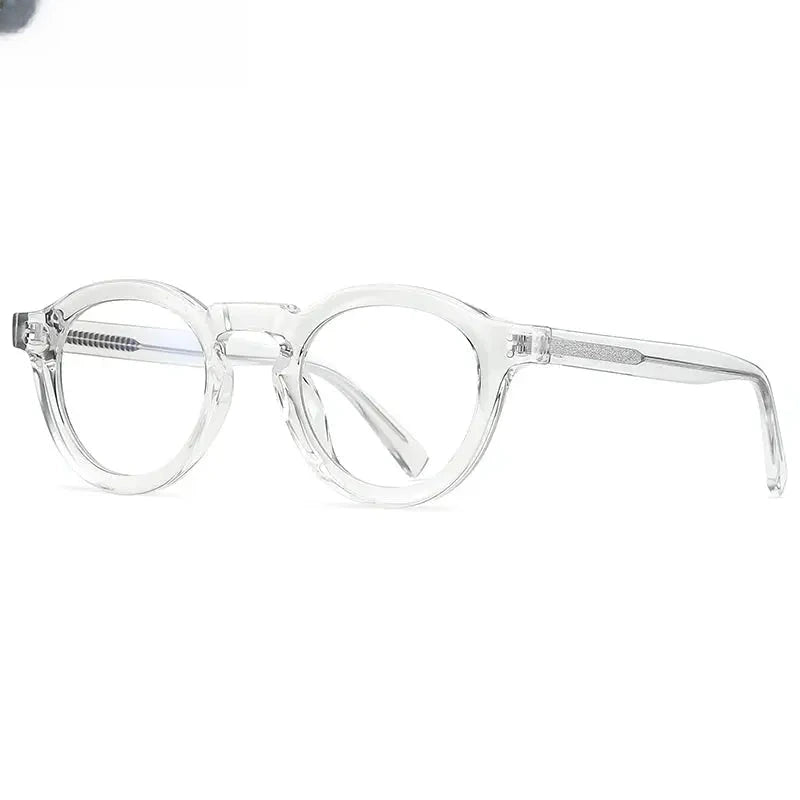 Men's Round Full Rim TR90 Reading Glasses 2090 — view 3 | Rx Spectacle