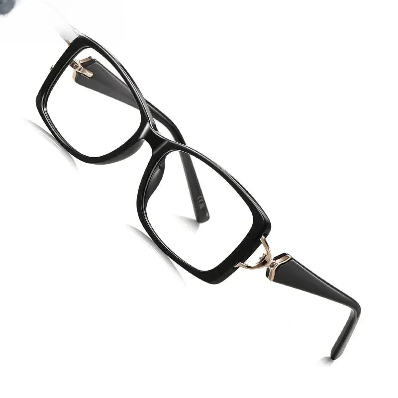 Women's Square Full Rim TR90 Reading Glasses 77201 — view 1 | Rx Spectacle
