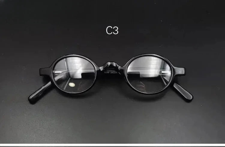 Women's Oval Full Rim Acetate Prescription Glasses 528134 — view 3 | Rx Spectacle
