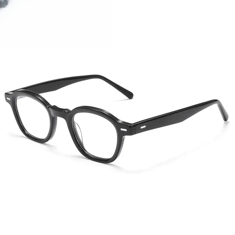 Unisex Polygon Full Rim Acetate Prescription Glasses 881003 — view 6 | Rx Spectacle