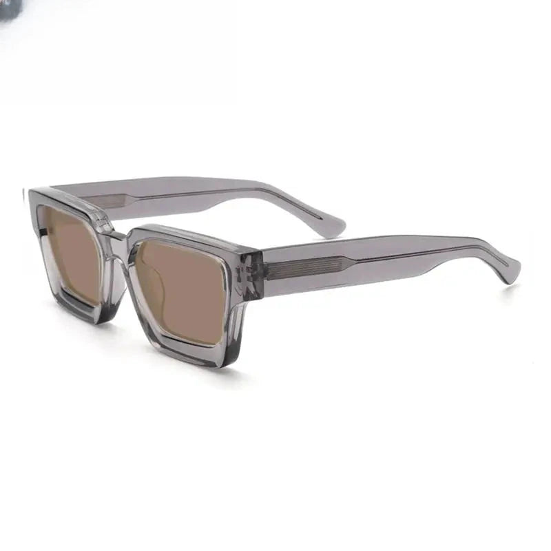 Unisex Square Full Rim Acetate Prescription Glasses Mo19 — view 28 | Rx Spectacle