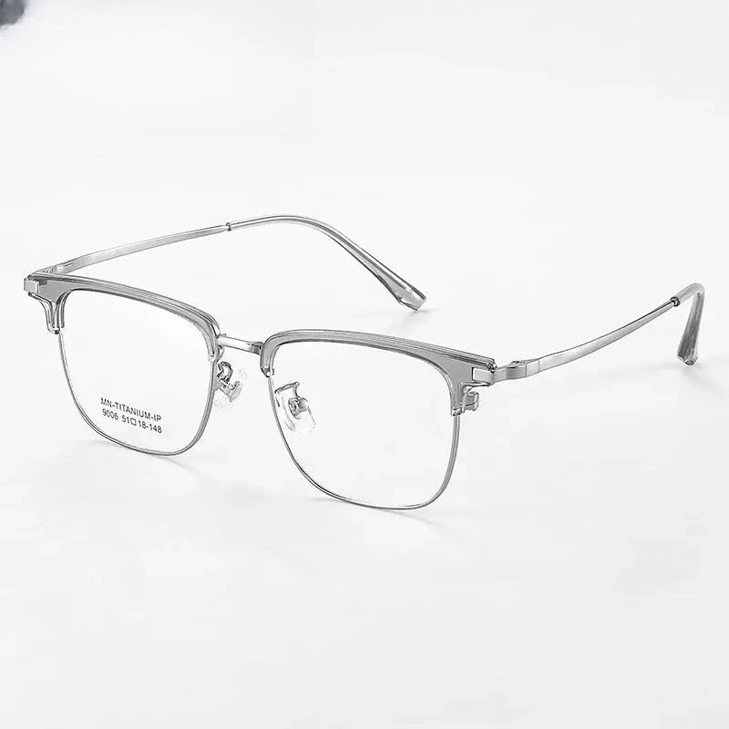 Unisex Polygon Full Rim Acetate Prescription Glasses 679007 — view 6 | Rx Spectacle