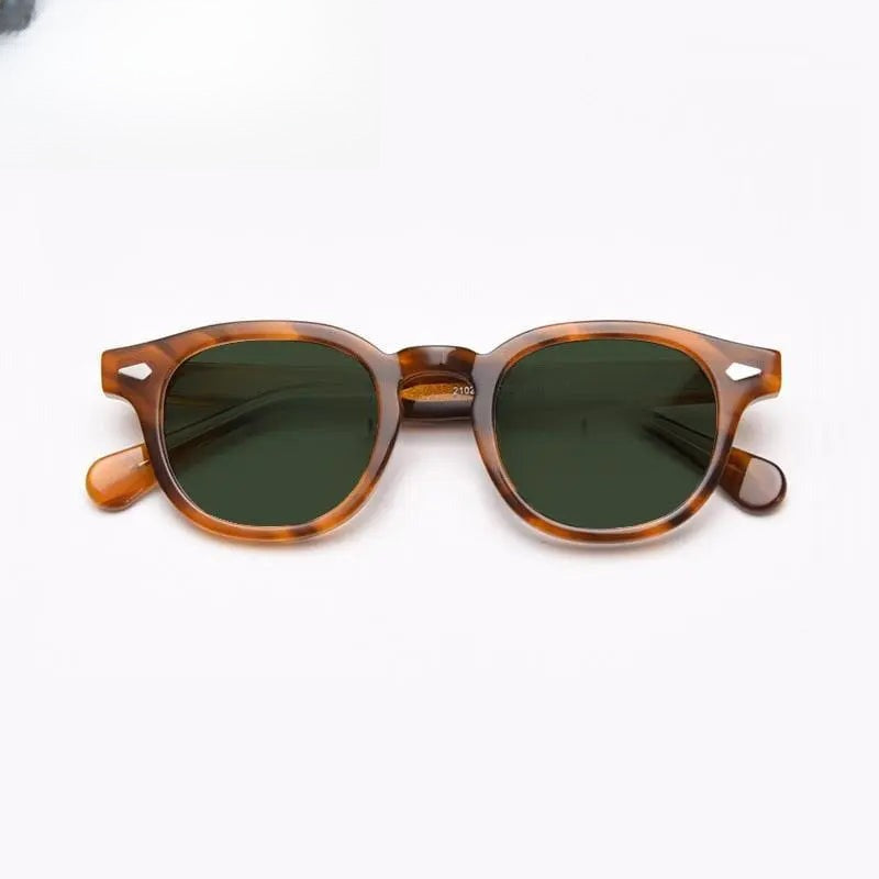 Unisex Round Full Rim Acetate Prescription Glasses 21021 — view 11 | Rx Spectacle