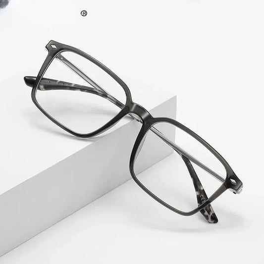 Women's Square Full Rim TR90 Reading Glasses 77238 — view 1 | Rx Spectacle