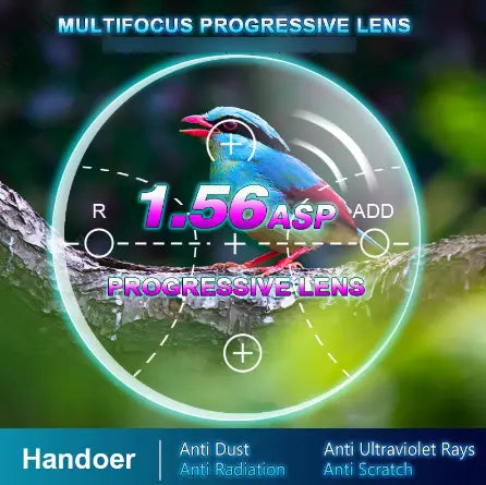 1.56 Index Multi-Focus Progressive Lenses Clear — view 1 | Rx Spectacle