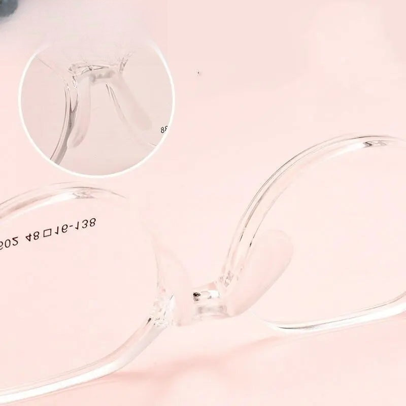 Unisex Round Full Rim Titanium Prescription Glasses 2602 — view 12 | Rx Spectacle