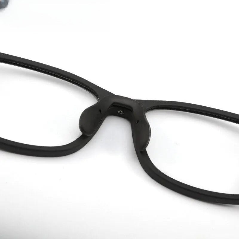 Unisex Square Full Rim Titanium Sports Glasses 1927 — view 7 | Rx Spectacle