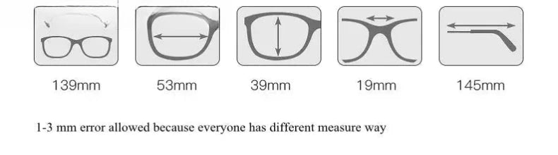 Women's Square Full Rim Alloy Clip-On Prescription Glasses 94015 — view 2 | Rx Spectacle