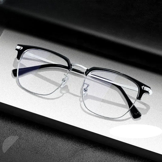 Unisex Square Full Rim Alloy Prescription Glasses 22601 — view 1 | Rx Spectacle