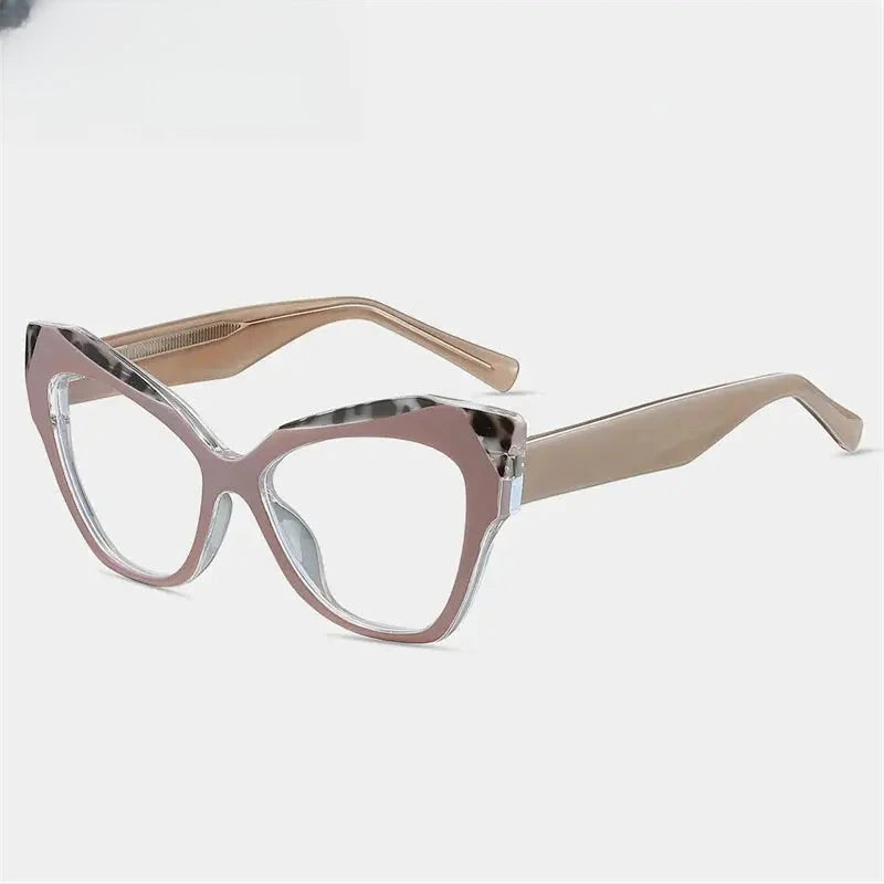 Women's Cat Eye Full Rim Acetate Prescription Glasses 87288 — view 8 | Rx Spectacle