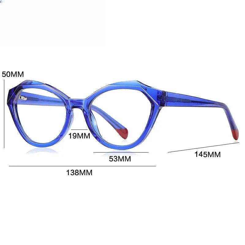 Women's Oval Full Rim Titanium Reading Glasses G2141 — view 2 | Rx Spectacle