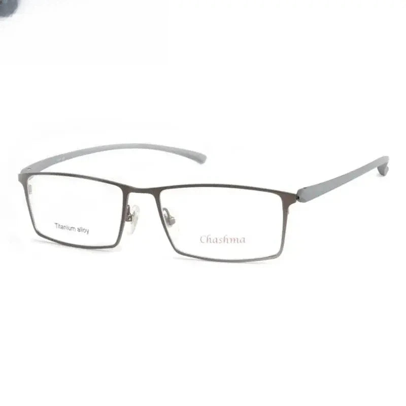 Women's Polygon Full Rim Titanium Prescription Glasses 889105 — view 3 | Rx Spectacle