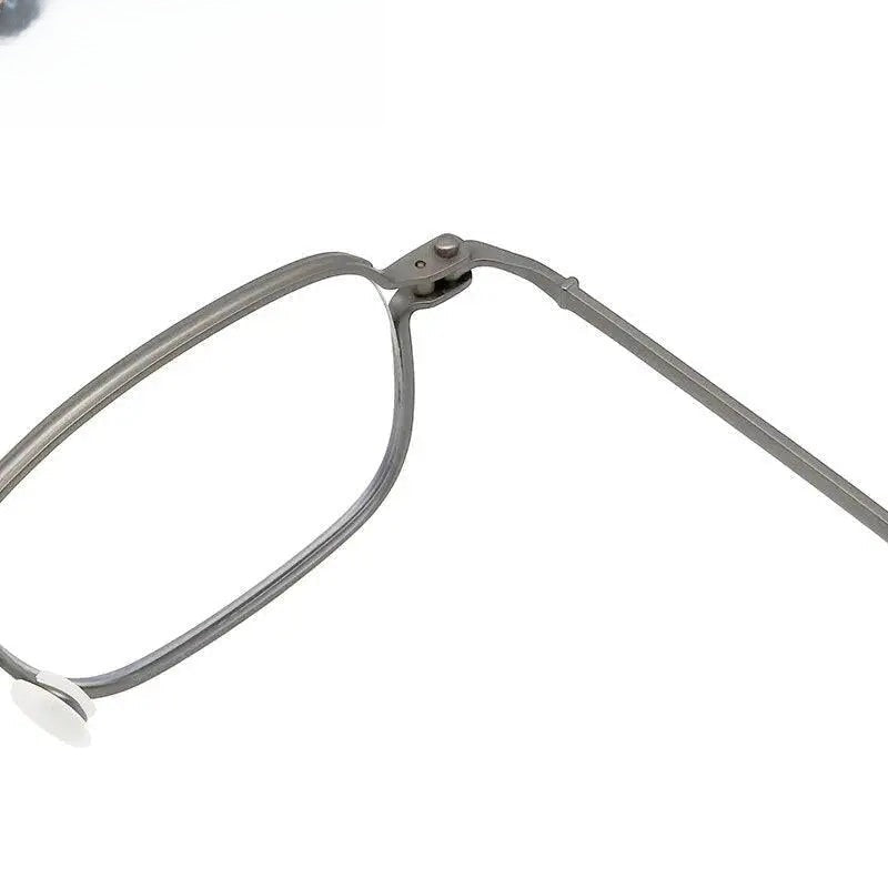 Men's Square Full Rim Titanium Prescription Glasses Rlt5898 — view 3 | Rx Spectacle