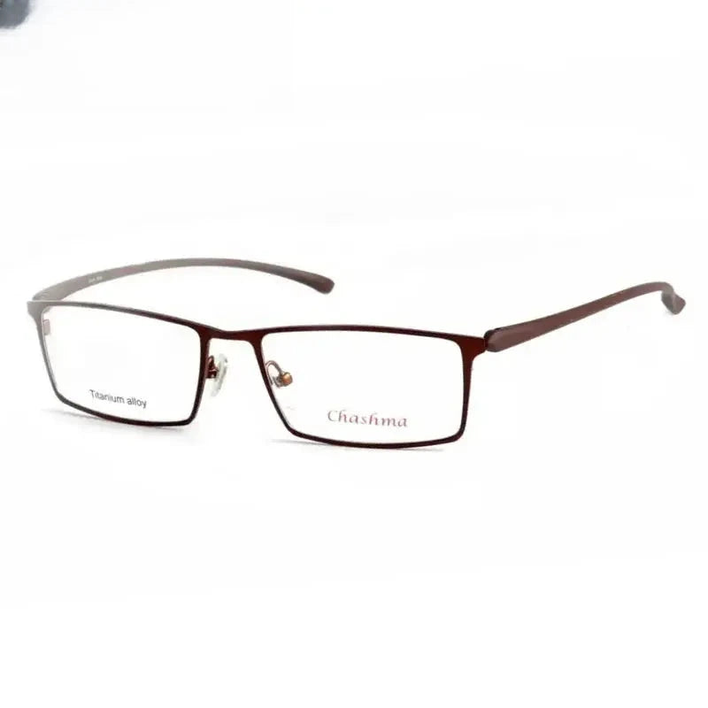 Women's Polygon Full Rim Titanium Prescription Glasses 889105 — view 4 | Rx Spectacle