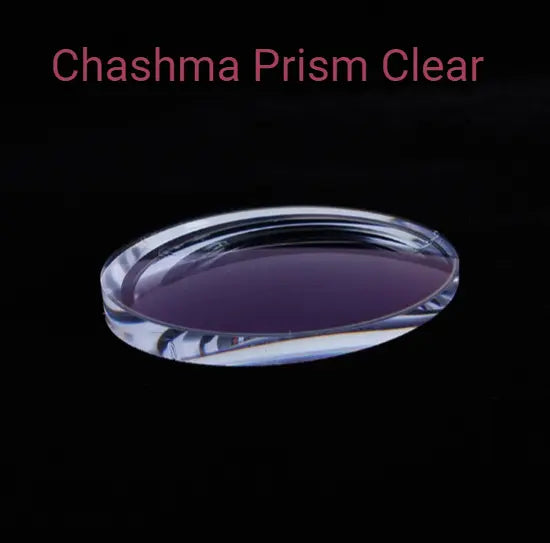 Clear Prism Lenses — view 2 | Rx Spectacle