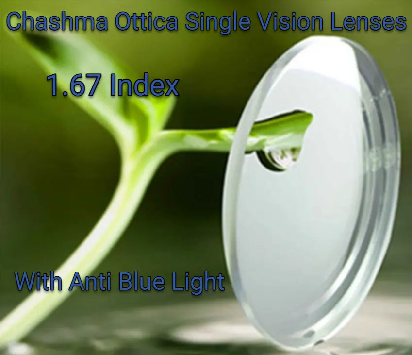 1.67 Index Single Vision Clear Lenses — view 3 | Rx Spectacle