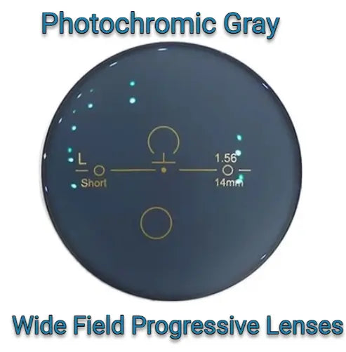 Wide Field Progressive Photochromic Lenses — view 2 | Rx Spectacle