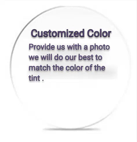 Single Vision Hi Index Gradient Tinted Lenses — view 6 | Rx Spectacle