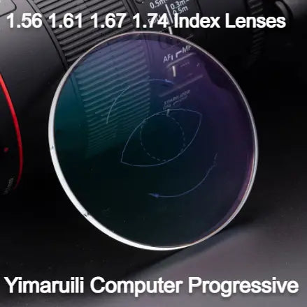 Computer Progressive Anti Blue Light Clear Lenses — view 2 | Rx Spectacle
