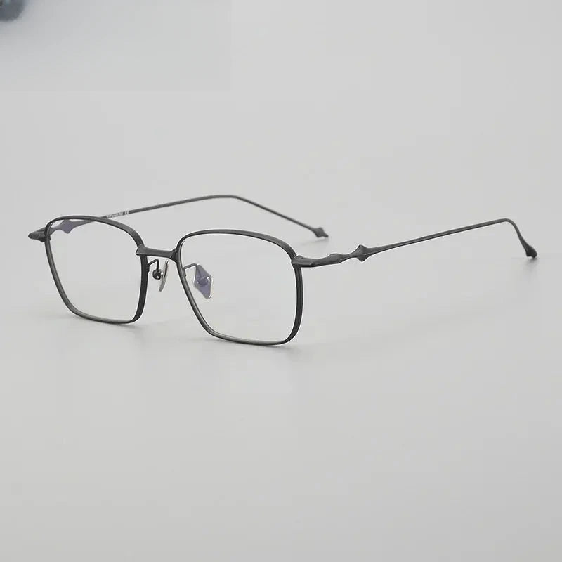 Men's Polygon Full Rim Titanium Prescription Glasses 544118 — view 3 | Rx Spectacle