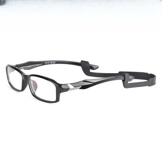Unisex Square Full Rim Acetate Prescription Glasses R6059 — view 1 | Rx Spectacle