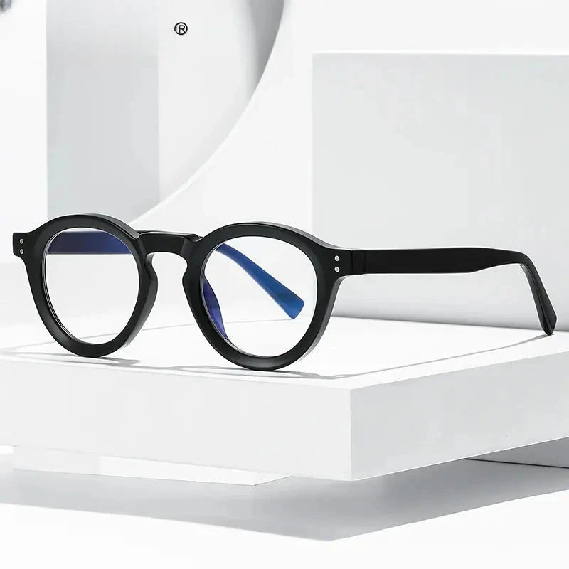 Men's Round Full Rim TR90 Reading Glasses 2090 — view 2 | Rx Spectacle