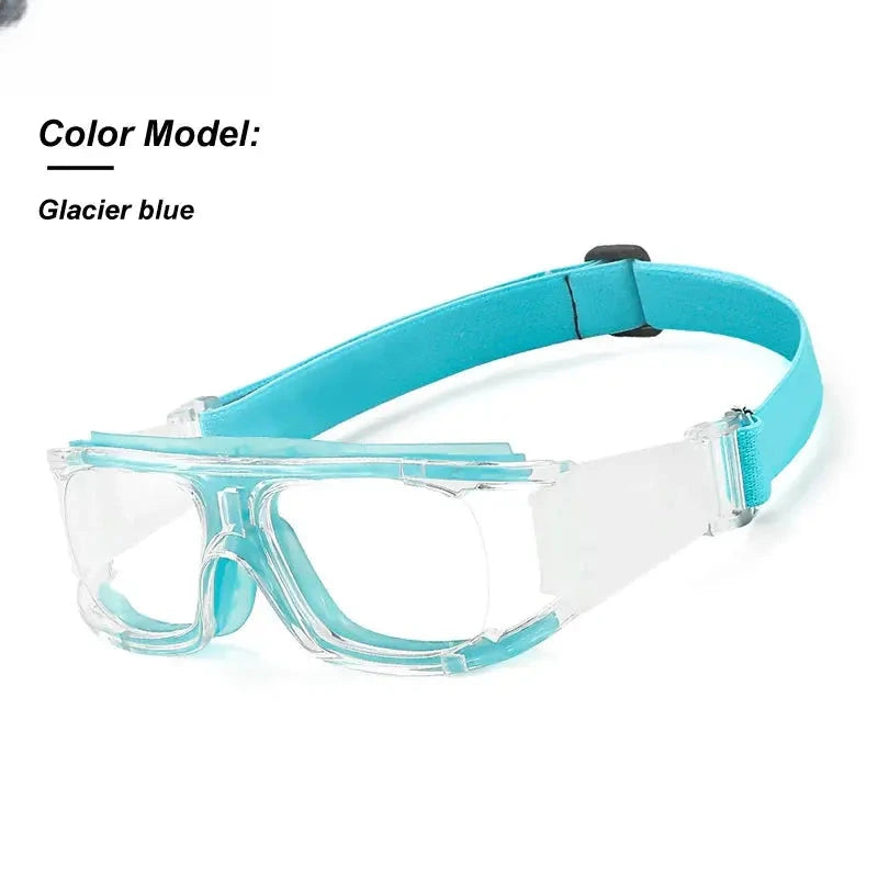 Unisex Square Full Rim TR90 Sports Glasses 1577 — view 4 | Rx Spectacle