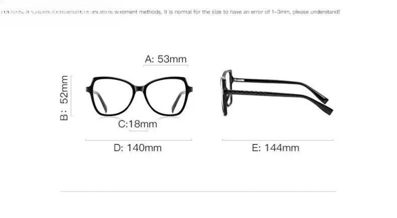 Women's Cat Eye Full Rim Plastic Reading Glasses 2137 — view 11 | Rx Spectacle