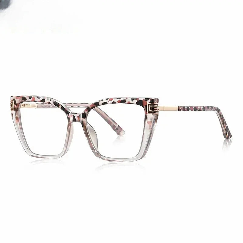 Women's Cat Eye Full Rim TR90 Prescription Glasses 882260 — view 3 | Rx Spectacle