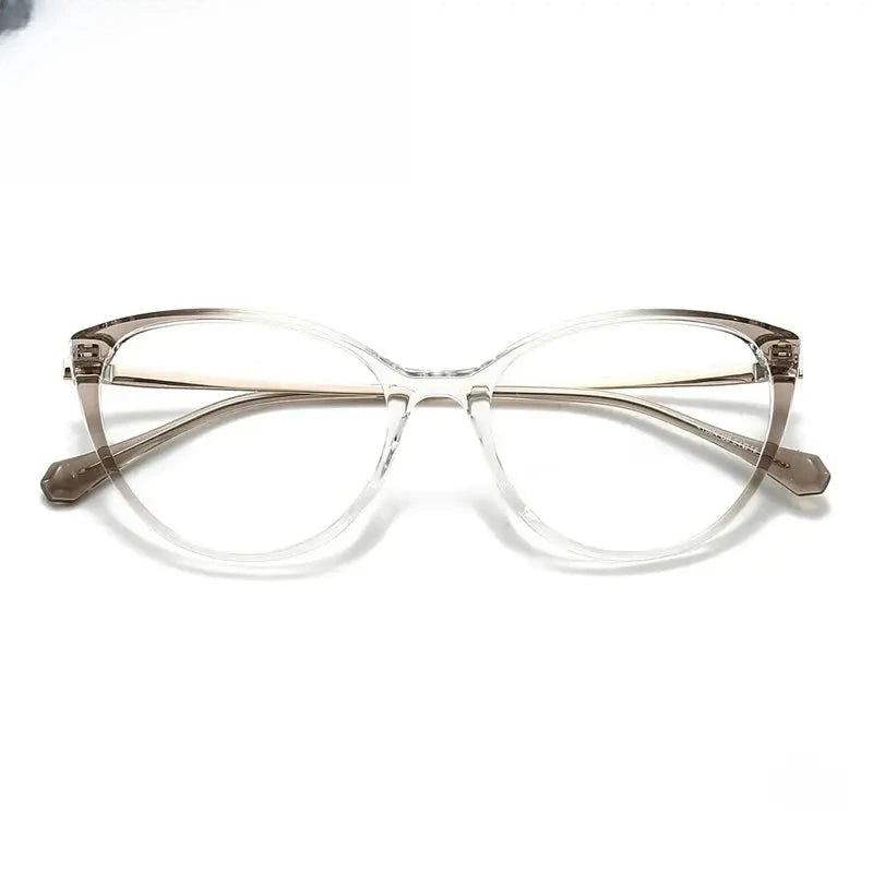 Women's Cat Eye Full Rim Acetate Prescription Glasses 341084 — view 5 | Rx Spectacle