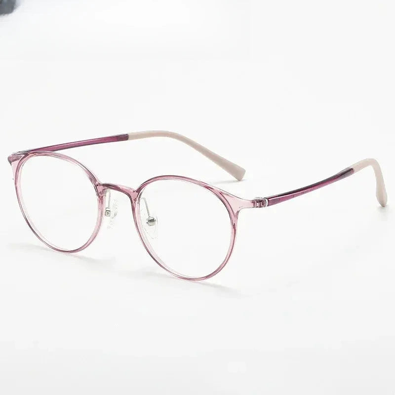 Women's Round Full Rim Ultem Prescription Glasses 11638 — view 4 | Rx Spectacle