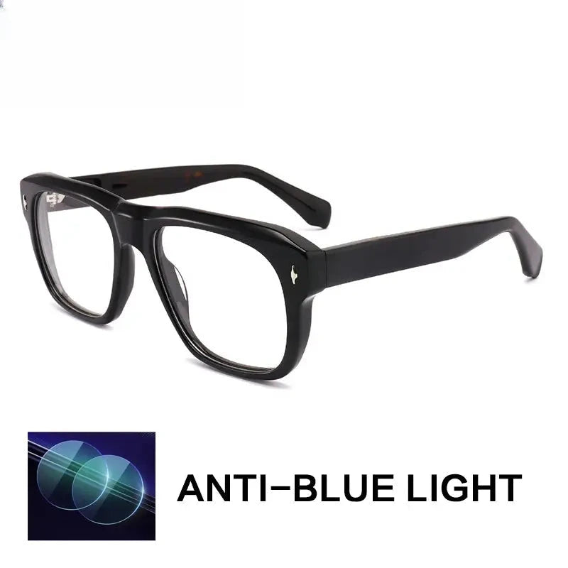 Unisex Square Full Rim Acetate Reading Glasses 882225 — view 5 | Rx Spectacle