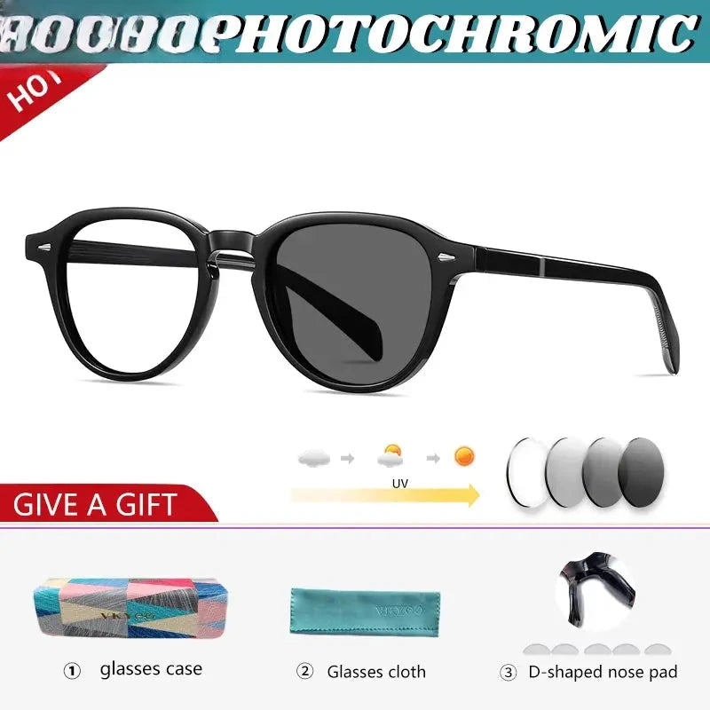 Unisex Square Full Rim Acetate Reading Glasses 31101 — view 7 | Rx Spectacle