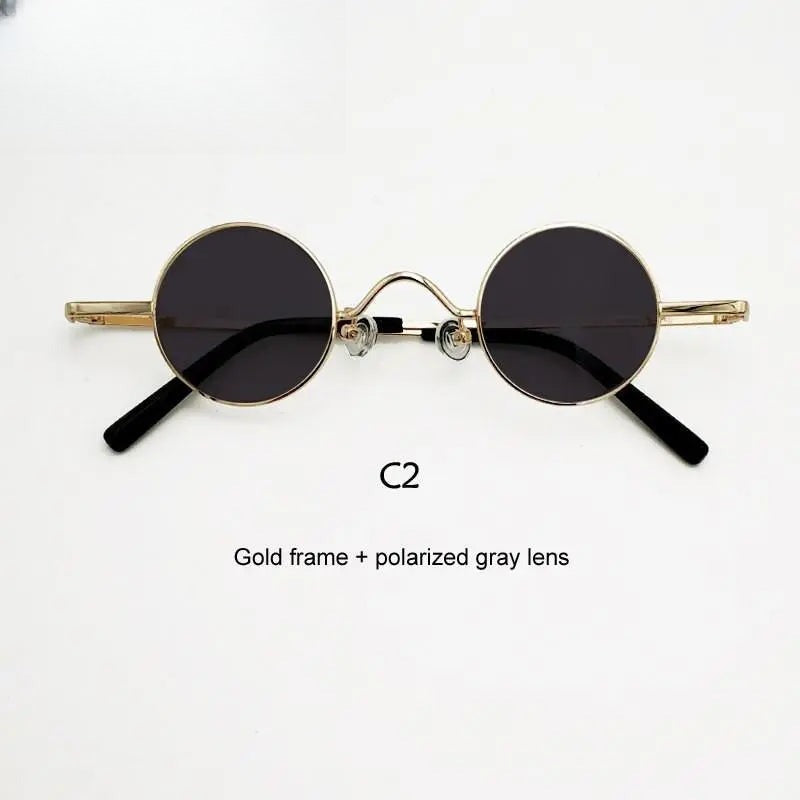 Unisex Round Full Rim Acetate Prescription Glasses Y050 — view 17 | Rx Spectacle