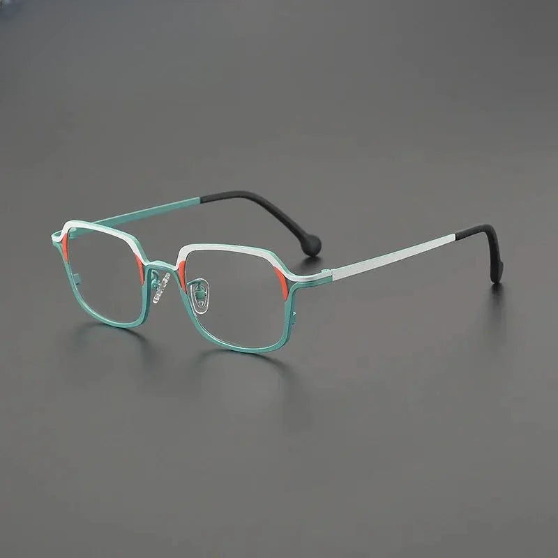 Women's Browline Full Rim Titanium Prescription Glasses G85857 — view 6 | Rx Spectacle