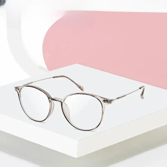 Unisex Round Full Rim Acetate Prescription Glasses 13819 — view 1 | Rx Spectacle