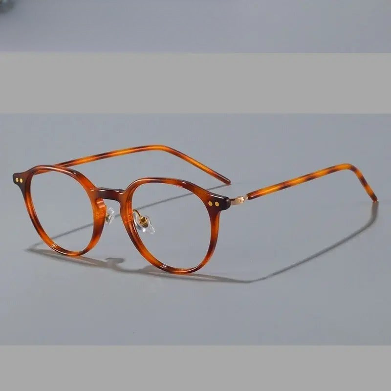 Women's Oval Full Rim Acetate Prescription Glasses 72272 — view 1 | Rx Spectacle