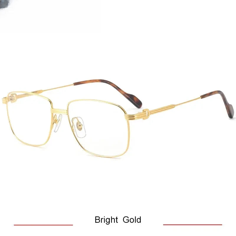 Women's Polygon Full Rim Titanium Prescription Glasses 302940 — view 4 | Rx Spectacle
