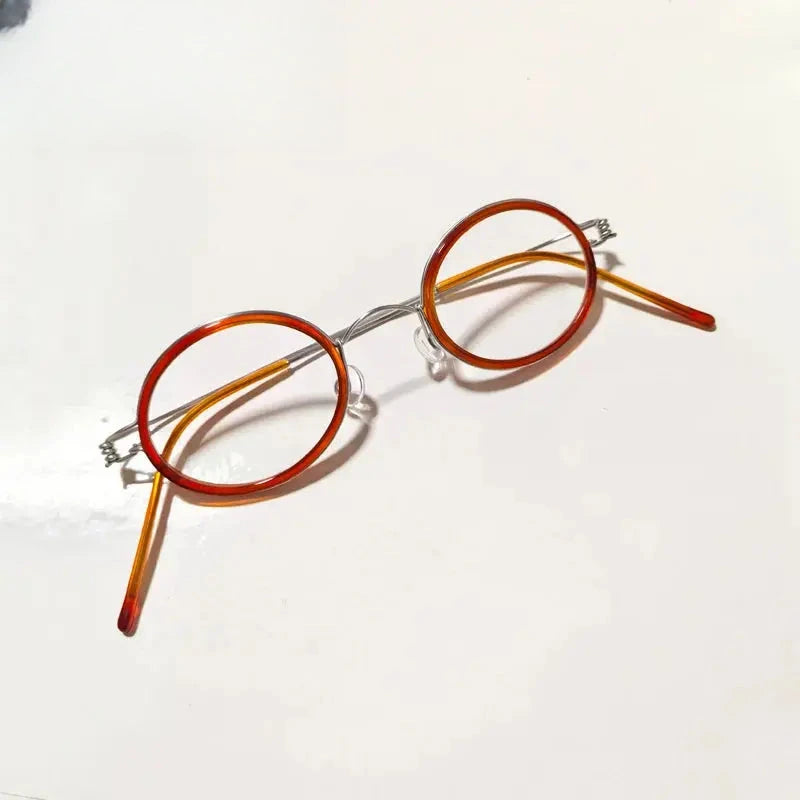 Unisex Oval Full Rim Acetate Screwless Reading Glasses 61433 — view 1 | Rx Spectacle